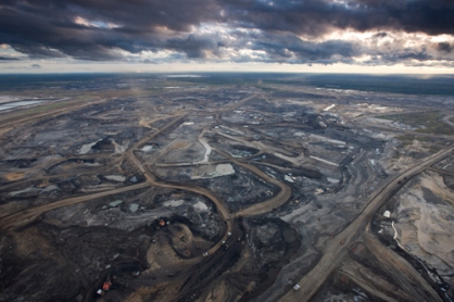 Syncrude Aurora Oil Sands Mine, Canada.